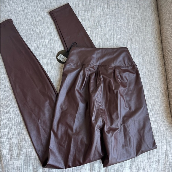 Aerie Luxe Faux Leather Leggings - Picture 3 of 3